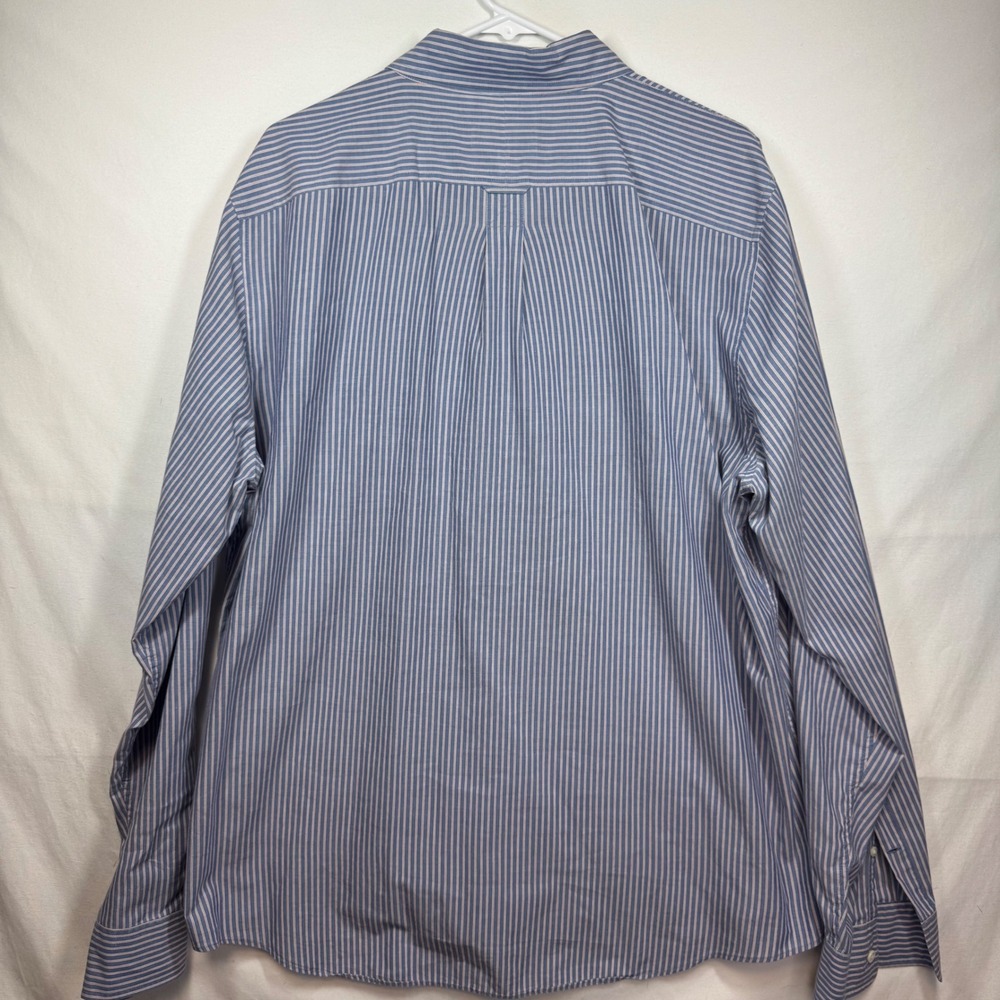 JACK SPADE Mens Blue Stripe‎ Button Down Shirt XXL Bleecker Street New York - Picture 11 of 11